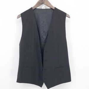Dolce & Gabbana Staff Formal Vest Gray Pinstripe Italian size 48